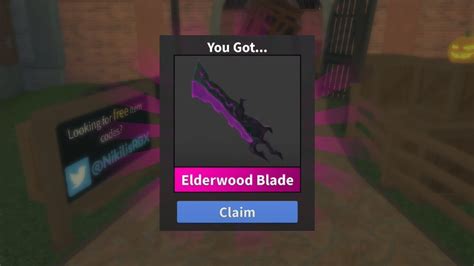  Buy Elderwood Blade MM2 